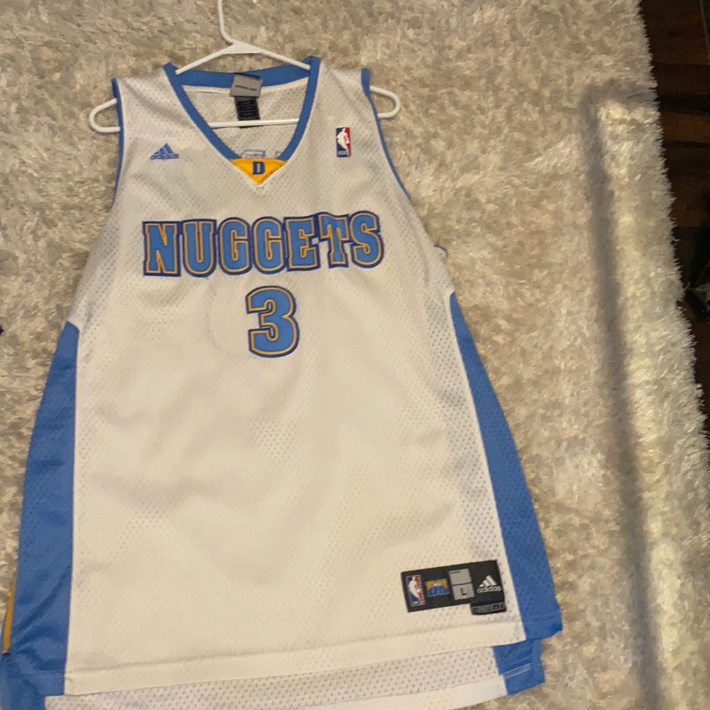Excellent condition Iverson Nuggets jersey